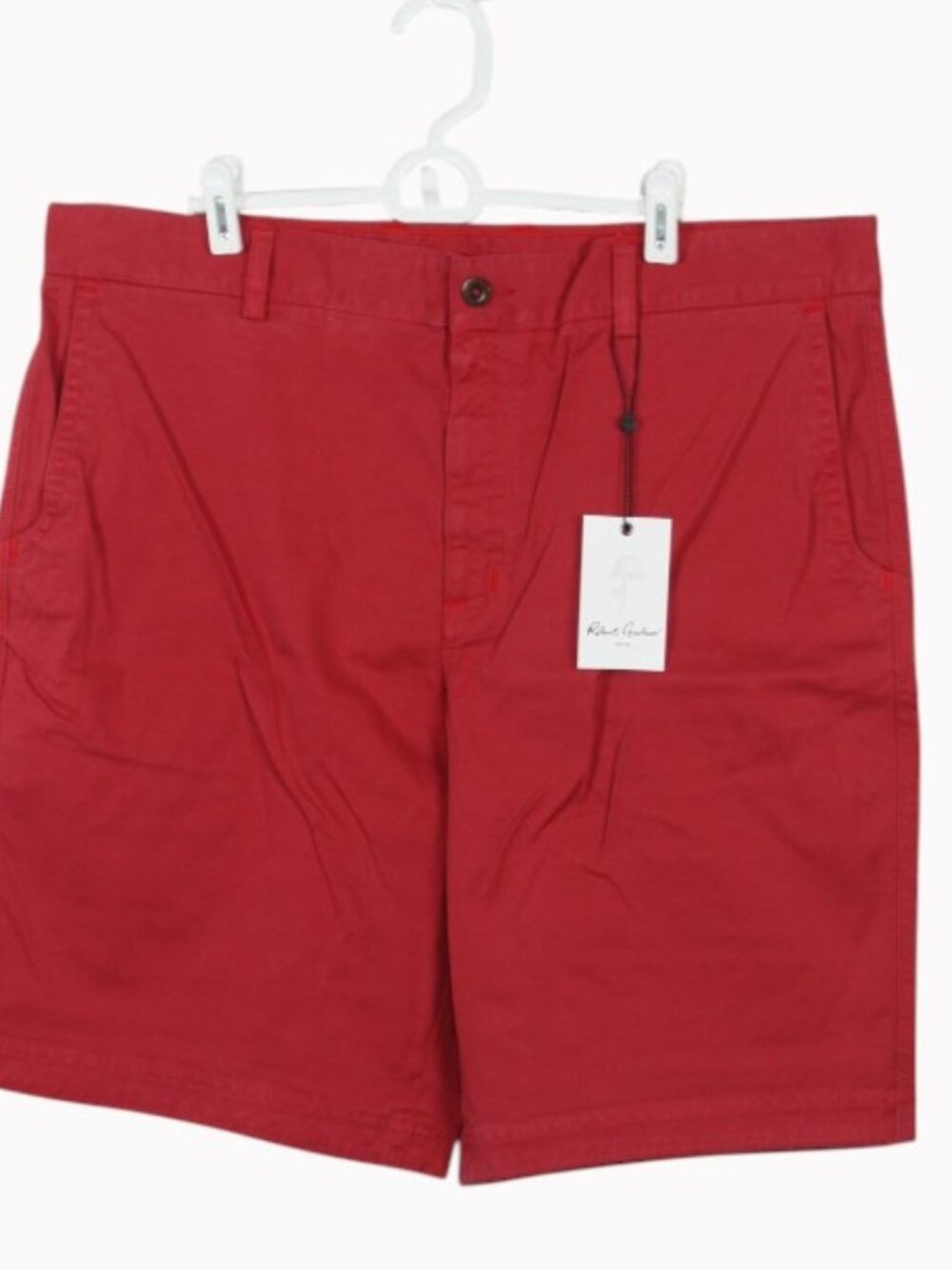 NWT Robert Graham Brick Color Marina Style Shorts Size 38 - Picture 3 of 5
